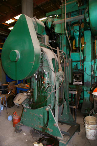 Bliss Stiles-Type 30 Ton Punch Press, Machine ID: 5202